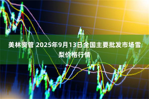美林资管 2025年9月13日全国主要批发市场雪梨价格行情